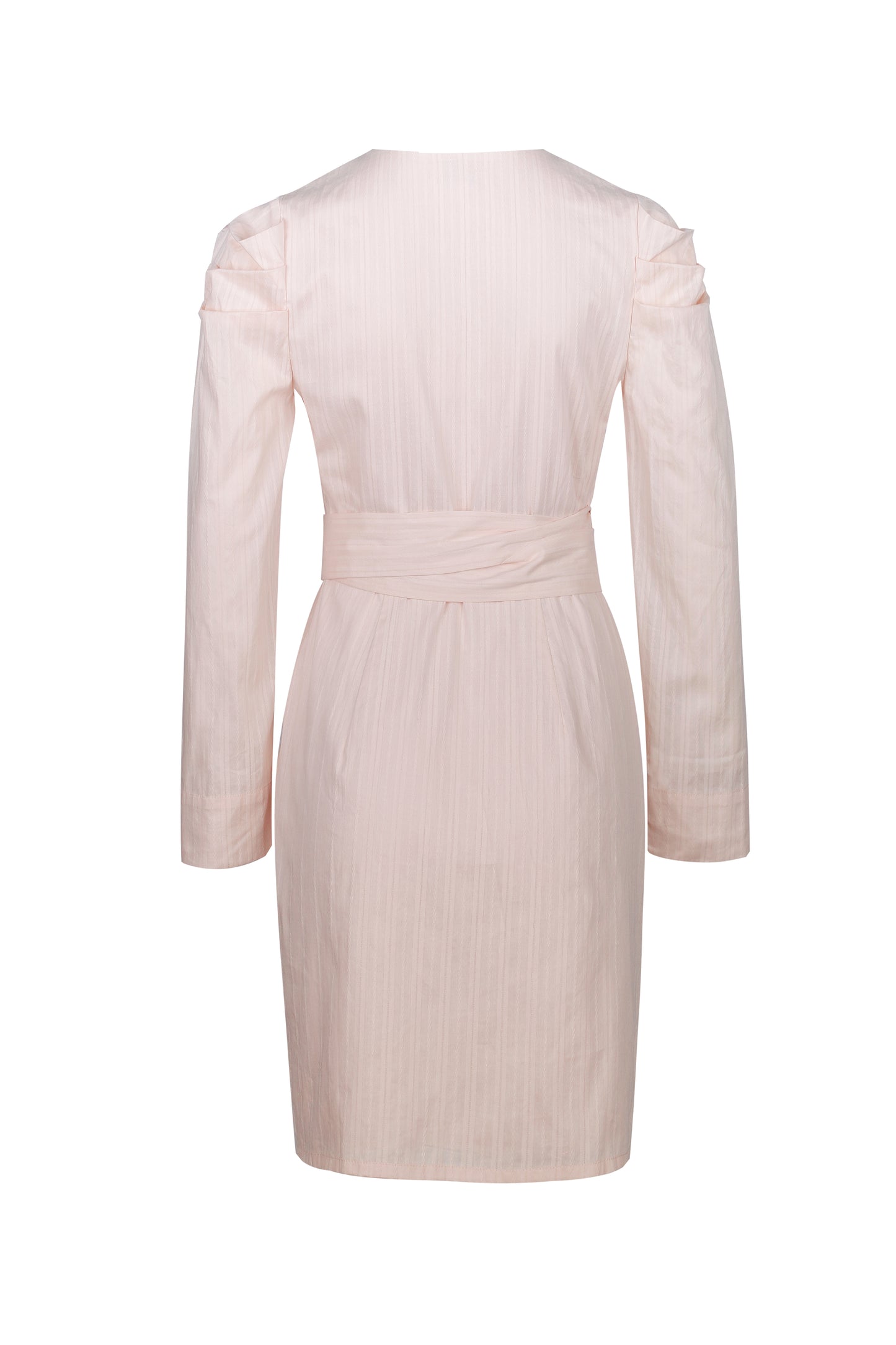 Bianca Mini Wrap Dress- Cream