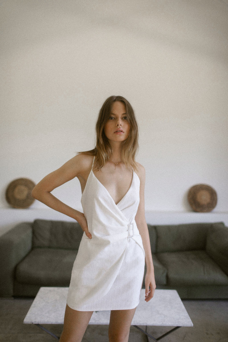 Bianca Cami Dress - Ivory