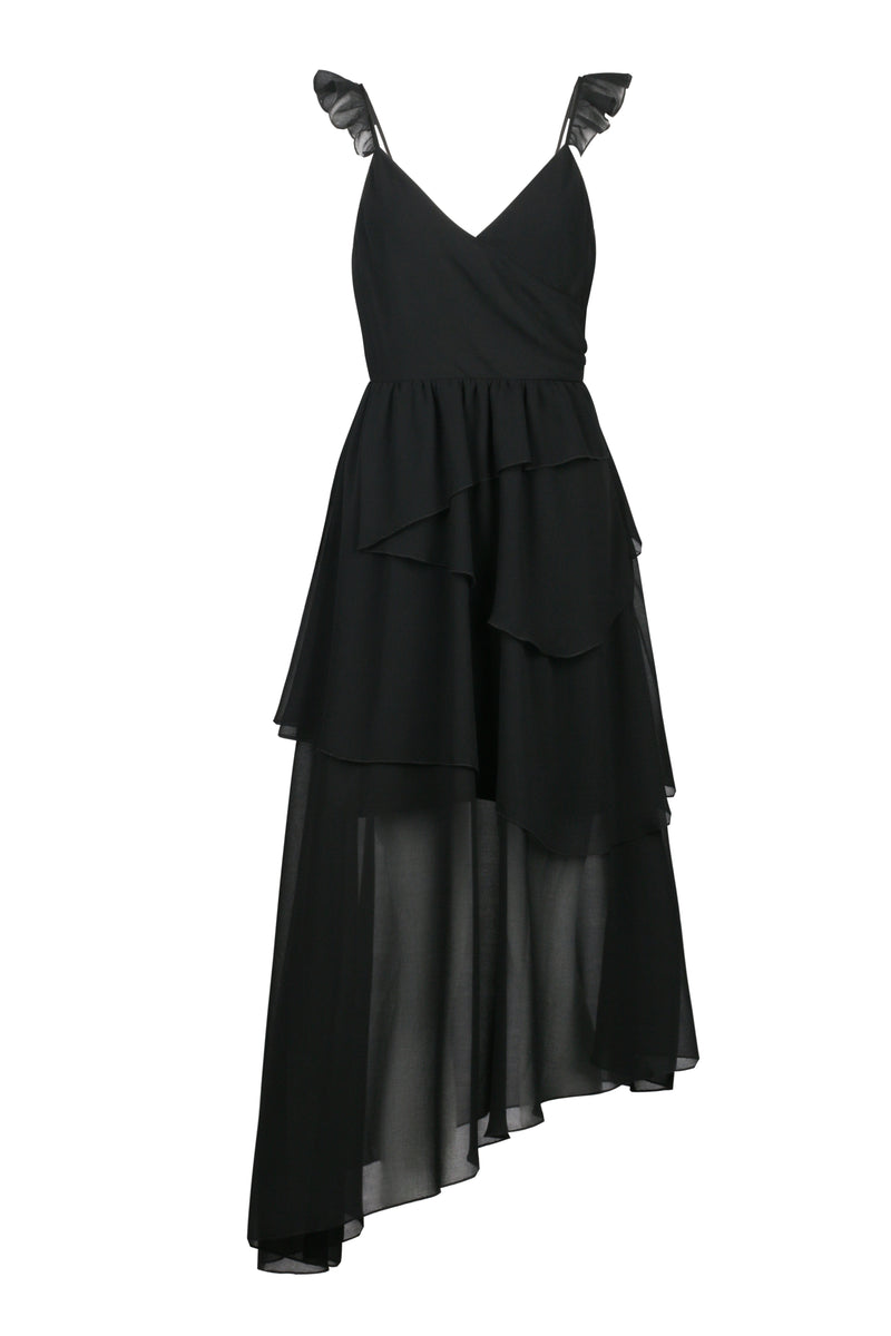 Alice Midi Dress- Black