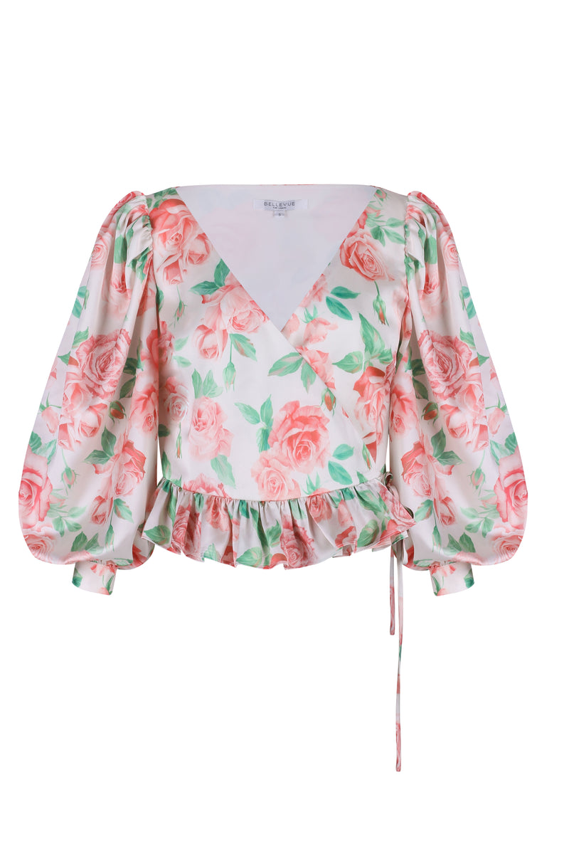 Day Dream Top - Light Coral Rose