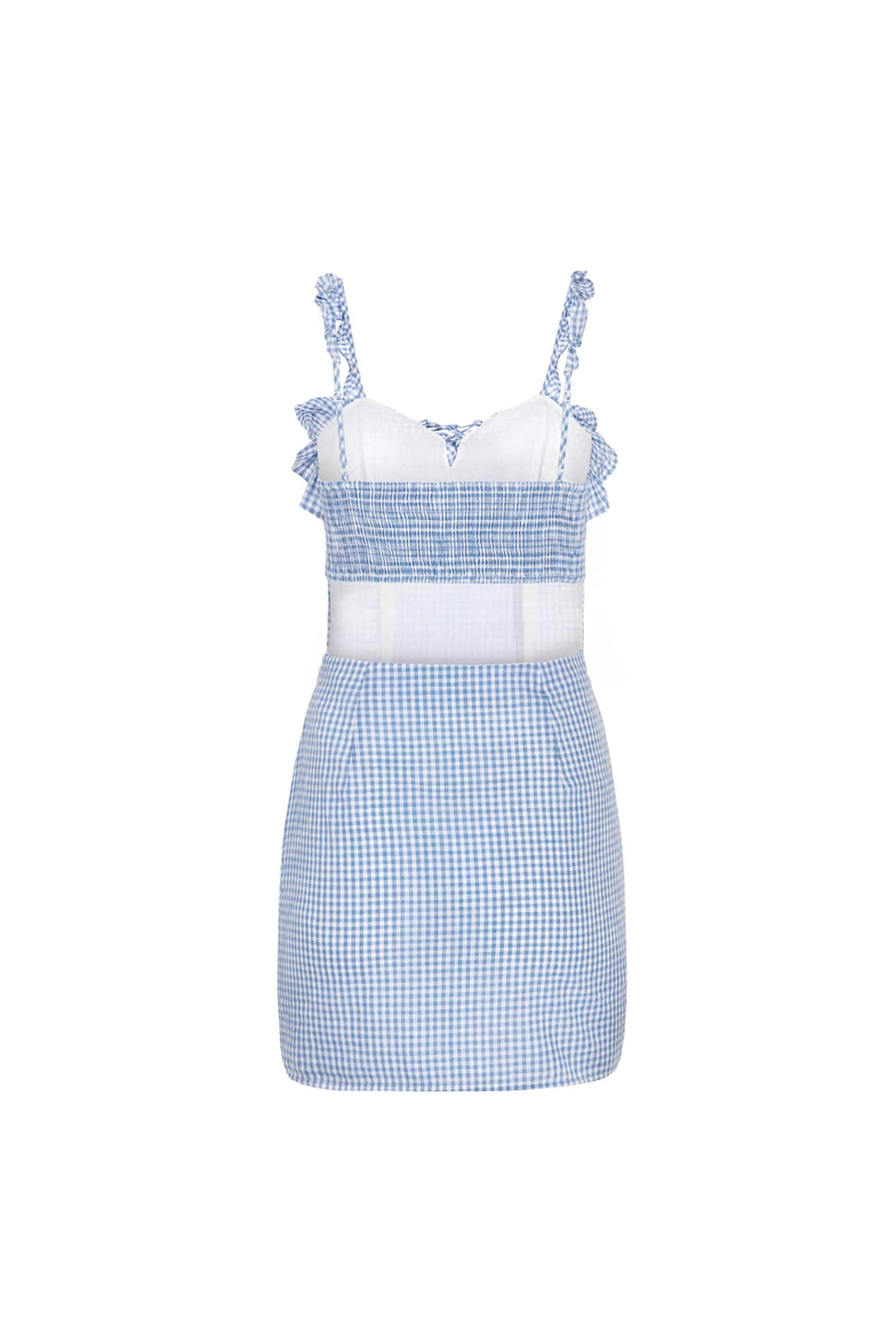 Cassie Dress- Blue Bellevue The Label Cassie Dress- Blue Bellevue The Label